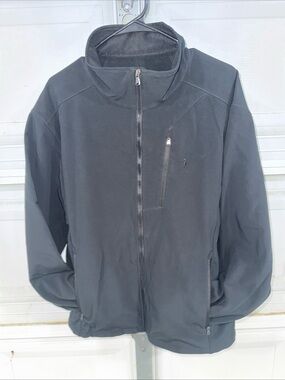 Polo by Ralph Lauren Black Lightweight Full-Zip Soft Shell Jacket
